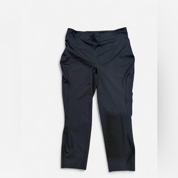 Lululemon Base Pace High-Rise Crop 23" 23" Black Size 14 - Picture 3 of 5